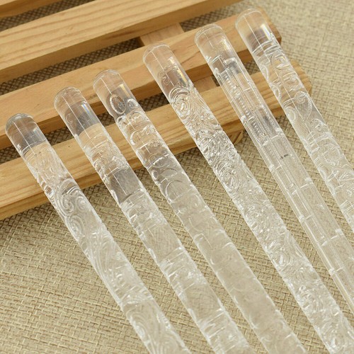 Embossing Acrylic Wave Carving Rolling Pin Non-stick Diy Crafts Clay Accessories - Picture 12 of 18