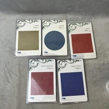 QuicKutz Embossing Die Lot Of 5 Goose Bumpz Quick Cuts Hearts Thanks Holiday