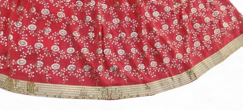 Boho Embroidery Hippie Gypsy Belly Dance Kuchi India Banjara Rabari Tribal Skirt - Imagen 3 de 5