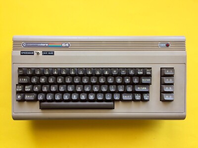 C64 1 I Commodore 64 Speed DOS Spiel Computer GERMANY Brotkasten ROM ...