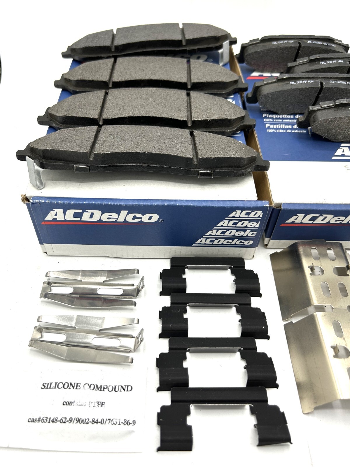 OEM Acdelco GOLD Metallic Brake Pads for 2003 - 2013 Corvette C6 BASE