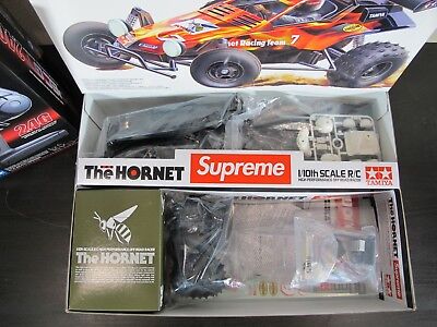 Brand New Supreme x Tamiya Hornet RC Car Flames Kit Sold-Out- Limited  Edition