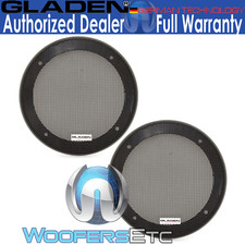 GLADEN GI130 5.25" SPEAKER COAXIAL COMPONENT PROTECTIVE GRILLS COVERS PAIR NEW