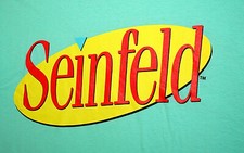 Seinfeld TV Show Retro T-Shirt NOS New X-Large Aqua