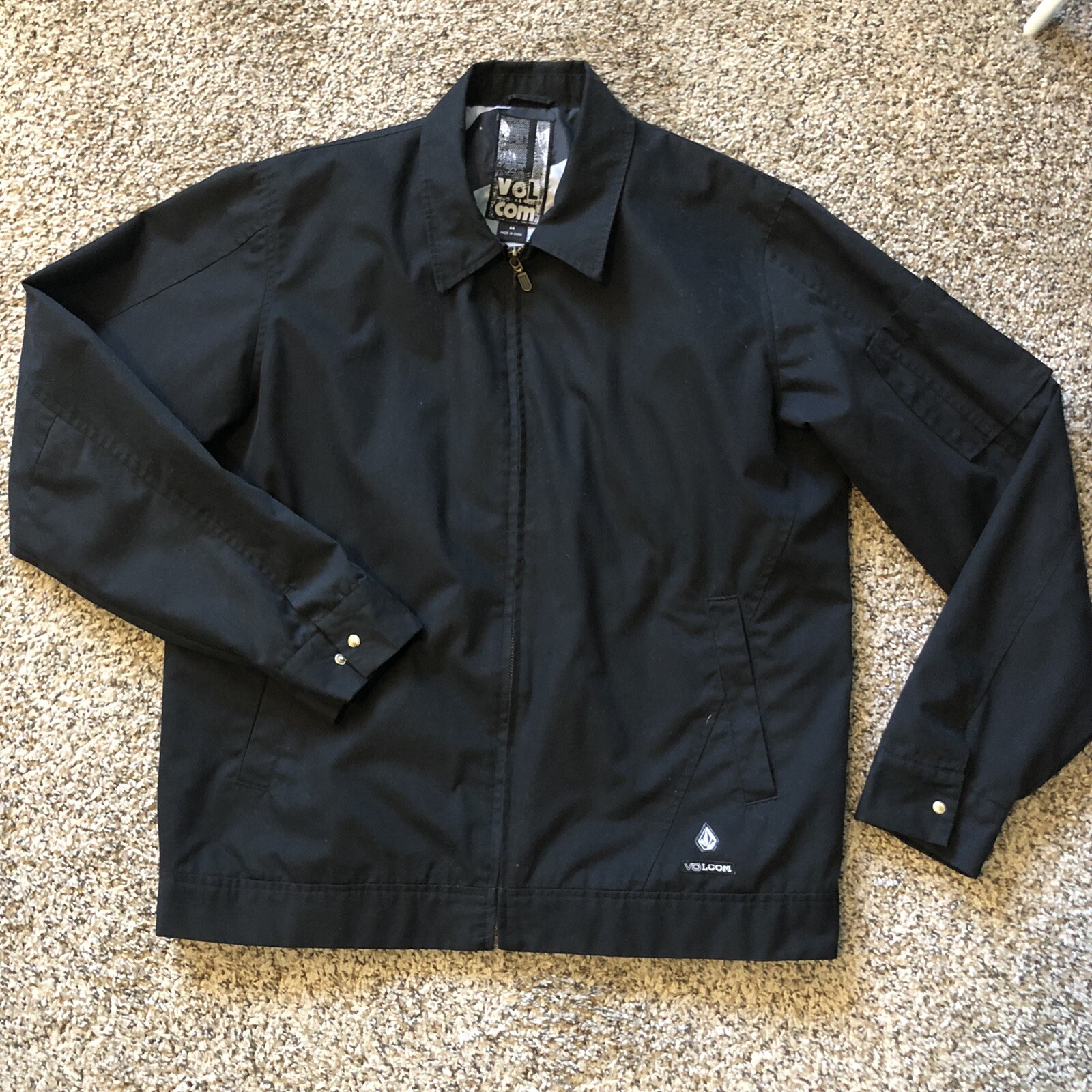 black mechanic jacket