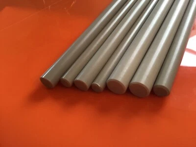 PEEK Rod NATURAL Round Bar High Temperature Engineering Plastic from 50mm Long