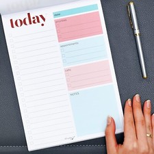 Premium Tear off To Do List Notepad Daily Planner Notepad Cardboard Cover