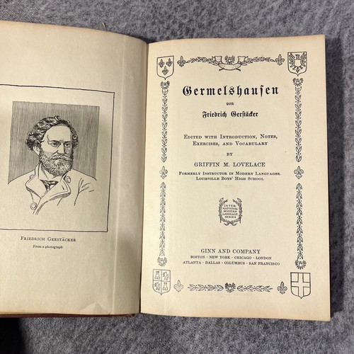 1904 Germelshausen Gerstacker German and English 107 pages - Picture 3 of 8