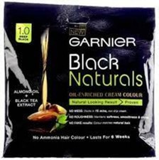 10 X Garnier Black Naturals Creme Color 1.0 D...