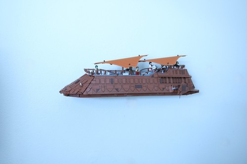 Ultimate Display Solutions wall mount display for Lego 75397 Jabba's Sail Barge - Picture 7 of 10