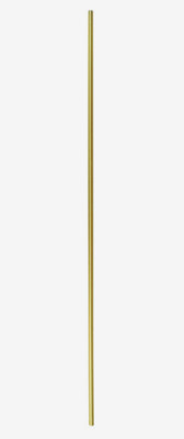 Jandorf LAMP PIPE 30'' Brass Plated 1/8 IP Repair/Make Lighting Fixtures 60165