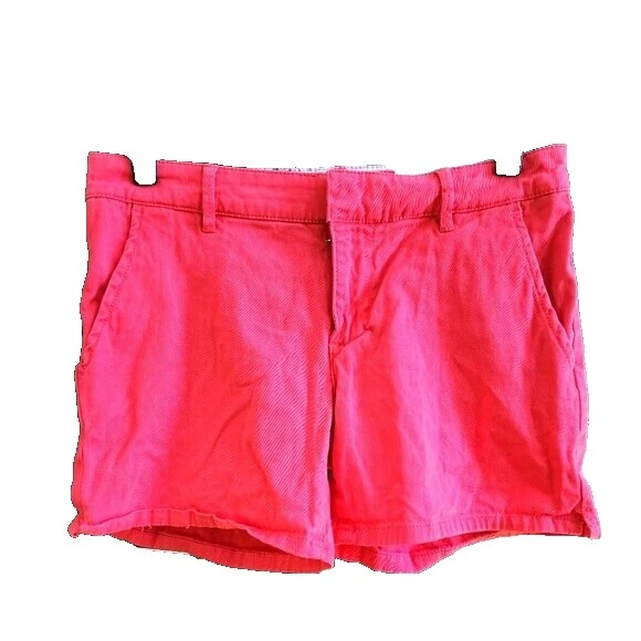 Pantalones cortos sólido ROXY Mezcla de algodón para mujeres