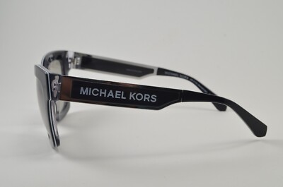 Michael Kors Berkshires Sunglasses Glossy Black White  display picture 1