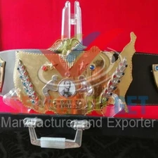 Nature Boy Buddy Rogers Awarded WWWF (WWE) World Championship Title Belt