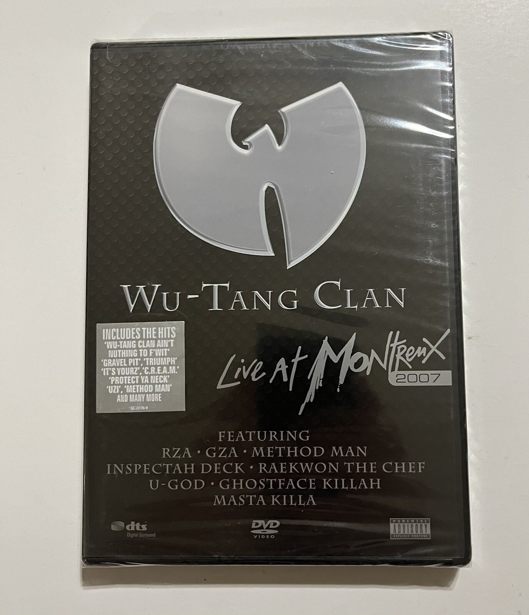 WU-TANG CLAN Live At Montreux 2007 DVD Brand New Factory Sealed