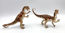 Carnegie Collection Safari Ltd Upright DILOPHOSAURUS Set 1993 Dinosaur Figures