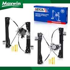 2x Front L&R Power Window Regulator Motor Assembly Fit 2011-2012 Chevrolet Cruze