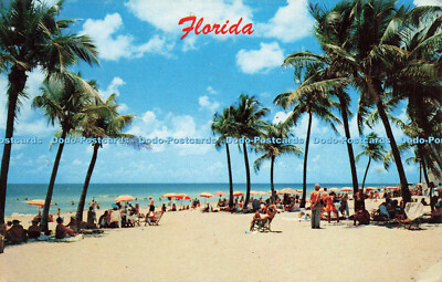 R581568 Florida Tausende Besucher sonnen sich in der Sonne an den schönen Stränden o