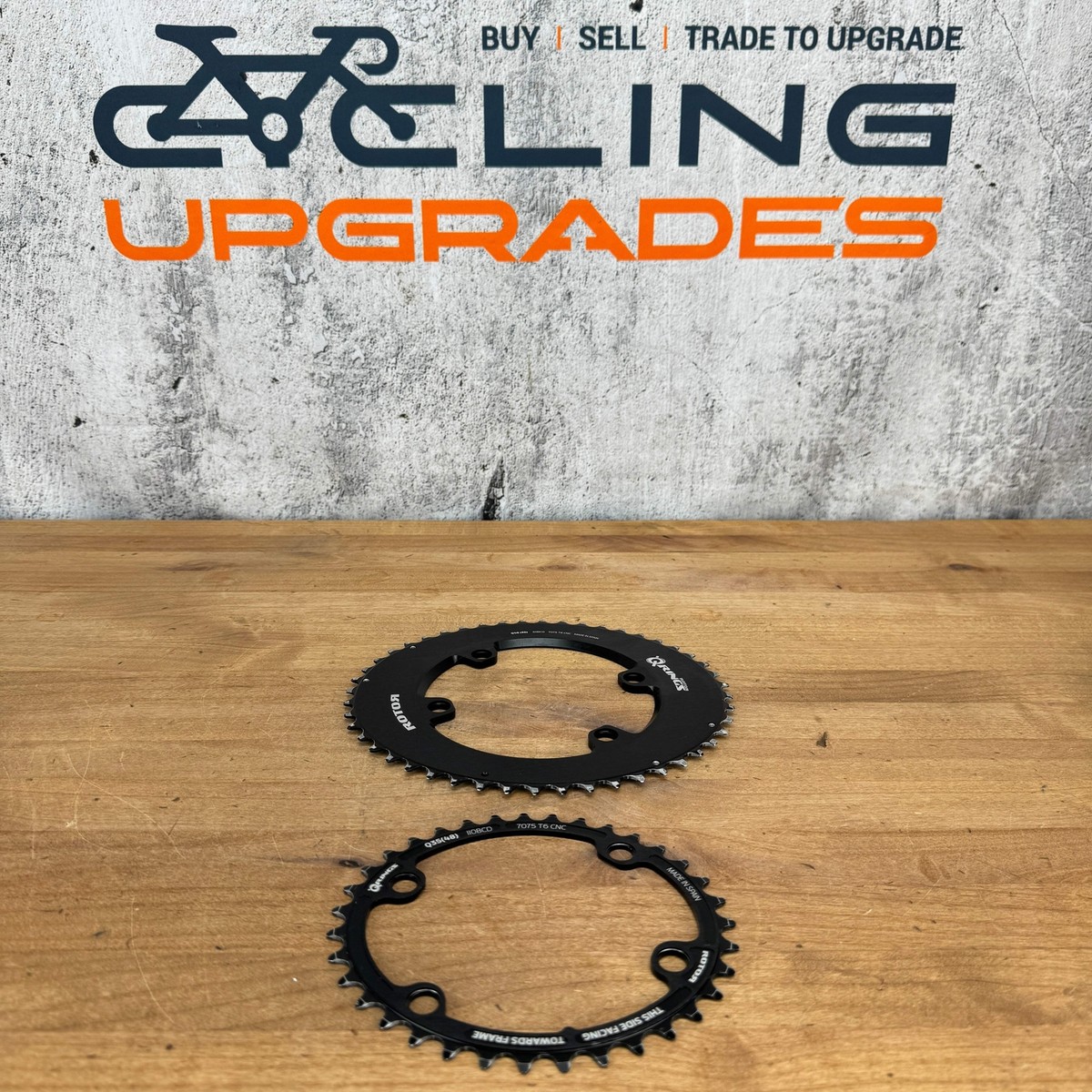【新品】ROTOR Q-RINGS 48/35T BCD110 Rotor 48/35t AXS 12 Speed Compatible 4x110BCD Q-Rings Bike