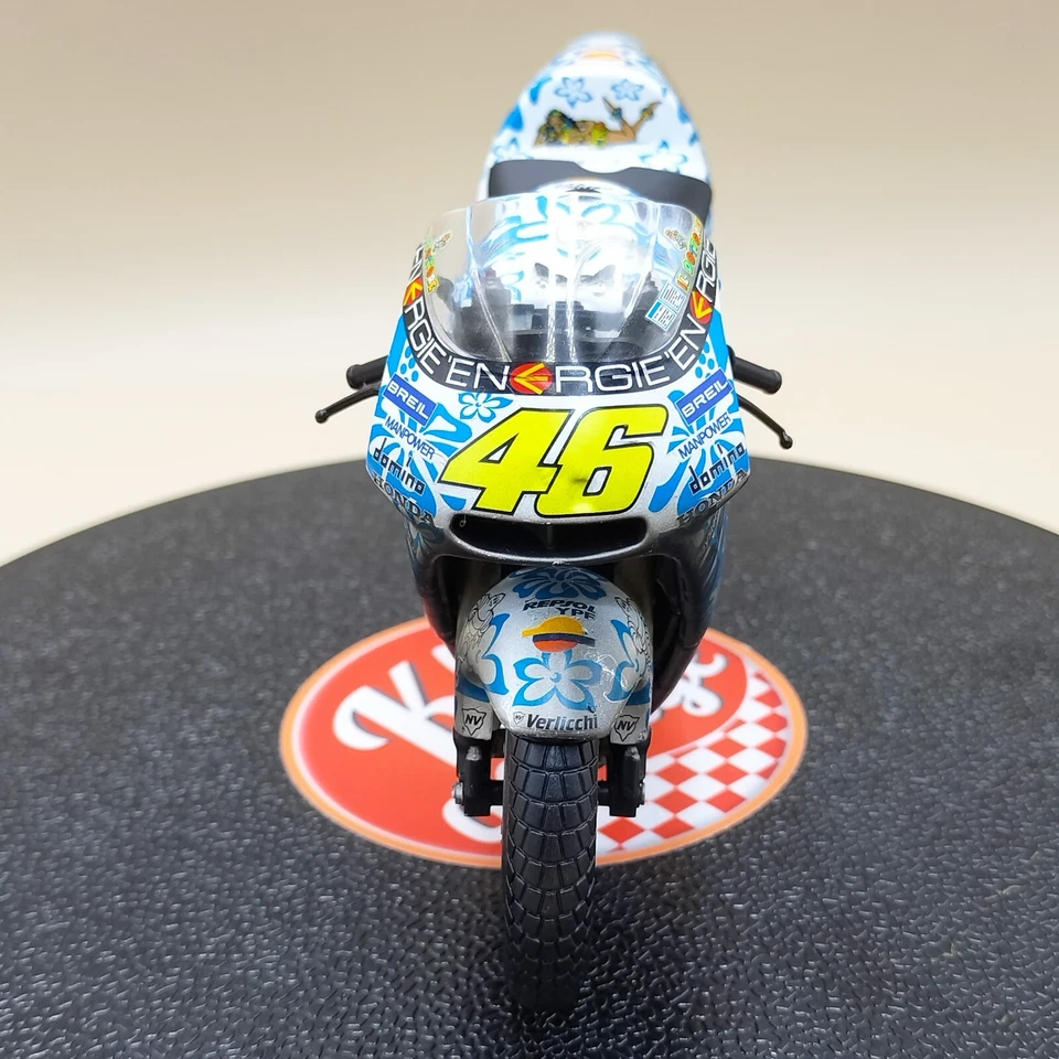 MINICHAMPS 1/12 Honda NSR 500 Valentino Rossi Nastro Azzuro Mugello 122016186 - Image 4 of 4