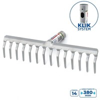 Rechen 14 Zinken Verzinkt 38 Cm Gartenrechen Heurechen Harke Ohne Stiel