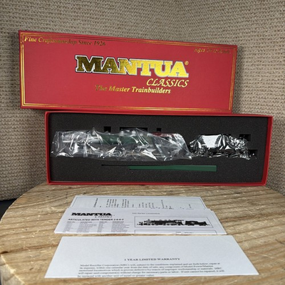 #ad Mantua HO Scale 2 6 6 2 Great Northern Steam Engine DCC with Sound No. 345101 $300.00
