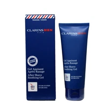 CLARINS MEN AFTER SHAVE SOOTHING GEL HYDRATES 75 ML/2.6 OZ.
