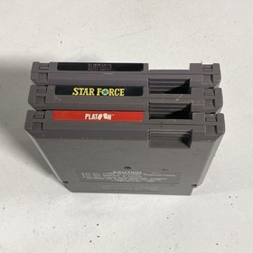 Batman Star Force Platoon 3 Nintendo NES Game Lot 1980s Retro