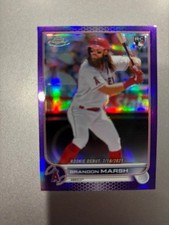 2022 Topps Chrome Update Series - Rookie Debut Brandon Marsh #USC188 Purple...