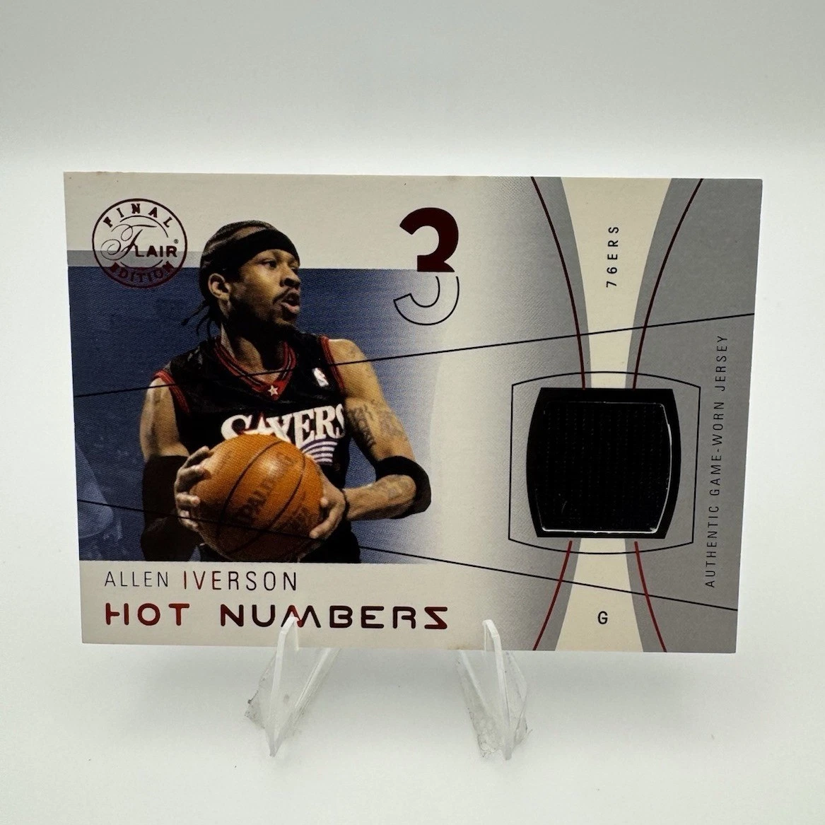 Fleer Allen Iverson Basketball Serial Numbered Sports Trading Card
