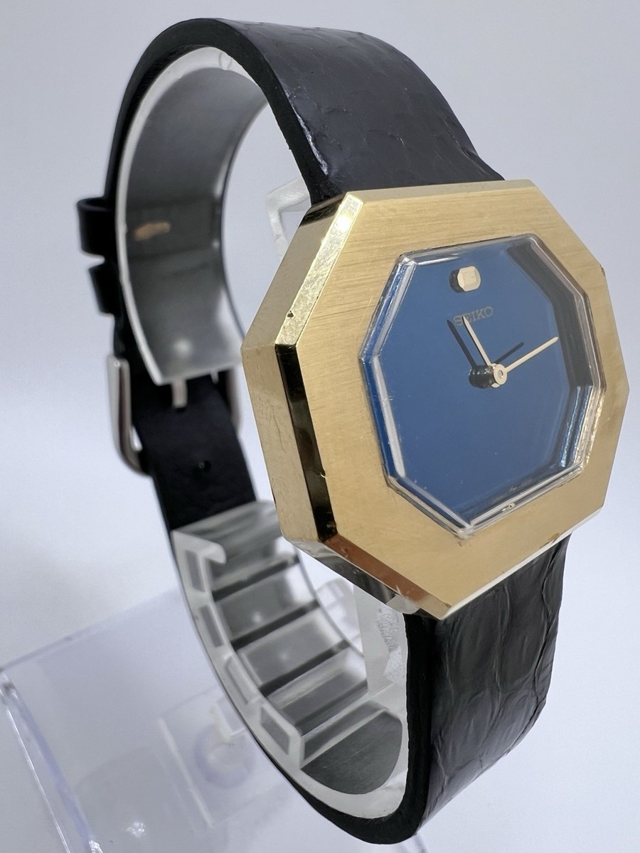 Very Rare Vintage 1970's Men's Seiko Octagonal Asymmetrical Manual