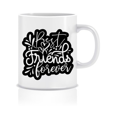 BEST FRIENDS FOREVER bedruckte Tasse Neuheit Tasse lustig Geschenk Wichtel