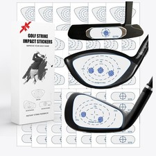 Golf Club Impact Tape Stickers Labels for Driver Woods Irons Putters
