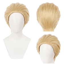 Anime Kinji Hakari Cosplay Wig Halloween Props Heat Resistant Hair Synthetic Wig