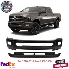 New Bumper Primed Face Bar & Valance Textured Kit For 2010-2018 Ram 2500...