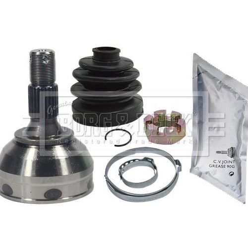 For PEUGEOT 5008 0U 0E 2009 to 2017 BORG & BECK Joint Kit, Drive Shaft BCJ1398