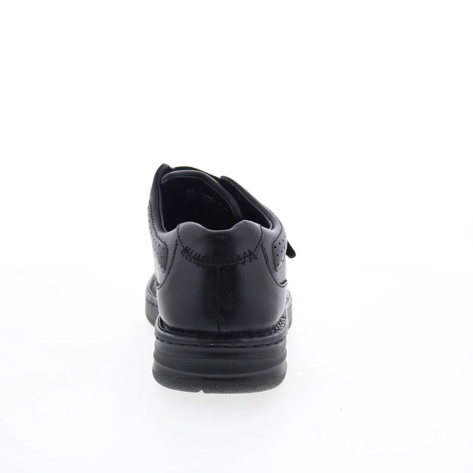 Drew Mansfield 44915-14 Mens Black Leather Lifestyle Sneakers Shoes - Image 4 of 4