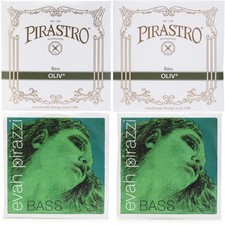 Pirastro Evah Pirazzi-Oliv Double Bass String Set - 3/4 Size