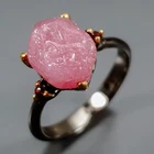Handmade 5 ct+ Ruby Ring 925 Sterling Silver Size 8 /R472764