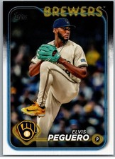 #US17 Elvis Peguero, Milwaukee Brewers 2024 Topps Update