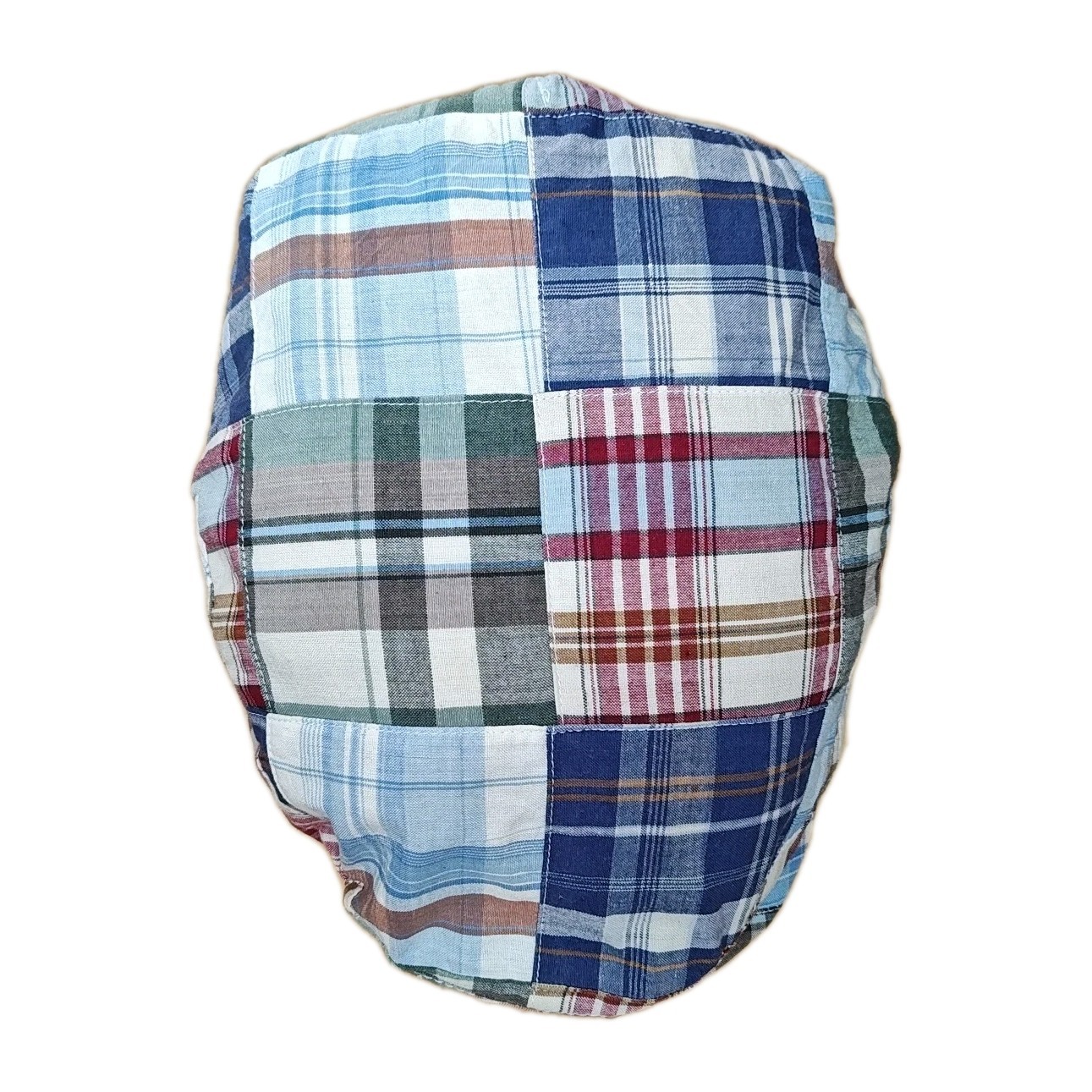 Vintage Patchwork Madra Plaid Flat Cap Adult L/XL… - image 2