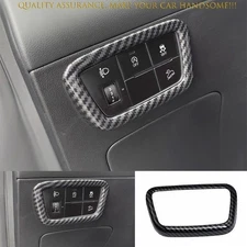 For Hyundai Santa Cruz 2022-2024 Carbon Fiber Driver's Side Dash Control Frame