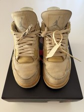 Off-White x Air Jordan 4 Retro SP Sail