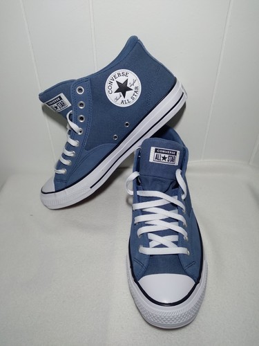 Converse Herren Gr. 12,0 CTAS Malden Street Mid Lakeside Blau/Weiß A11452C Neu