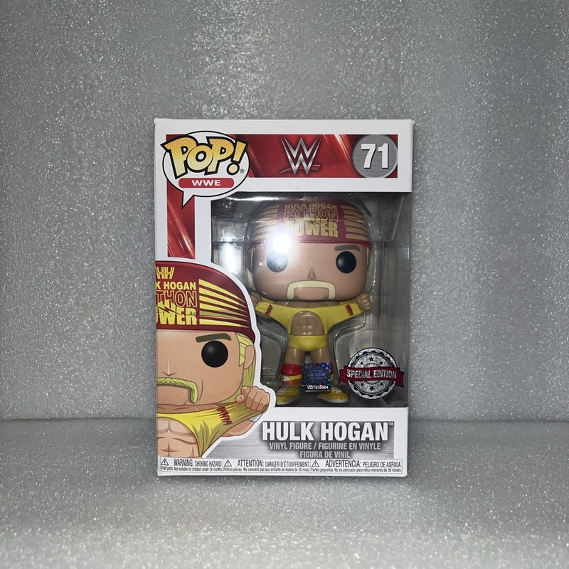 Funko Pop! WWE Hulk Hogan #71 Special Edition With Protector