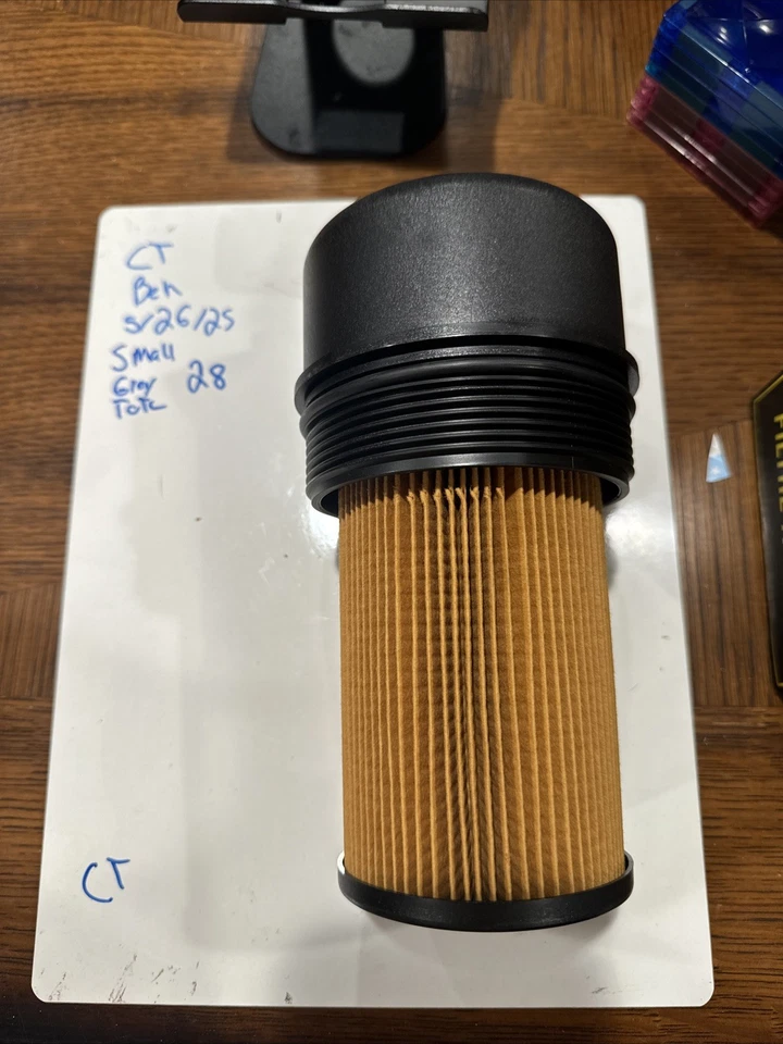 Filtro de aceite de motor con tapa piezas Master 67312 para Ford 2003 2010 F-250 F-350 Foto 2 de 2