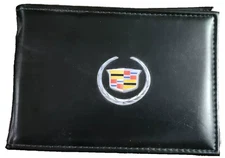 CADILLAC OWNER'S OWNERS MANUAL LEATHER CASE GENUINE COVER OEM