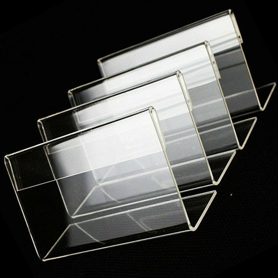 Acrylic Stand Stand Tags Telephone Poles Transparent Clips Label Labels ...