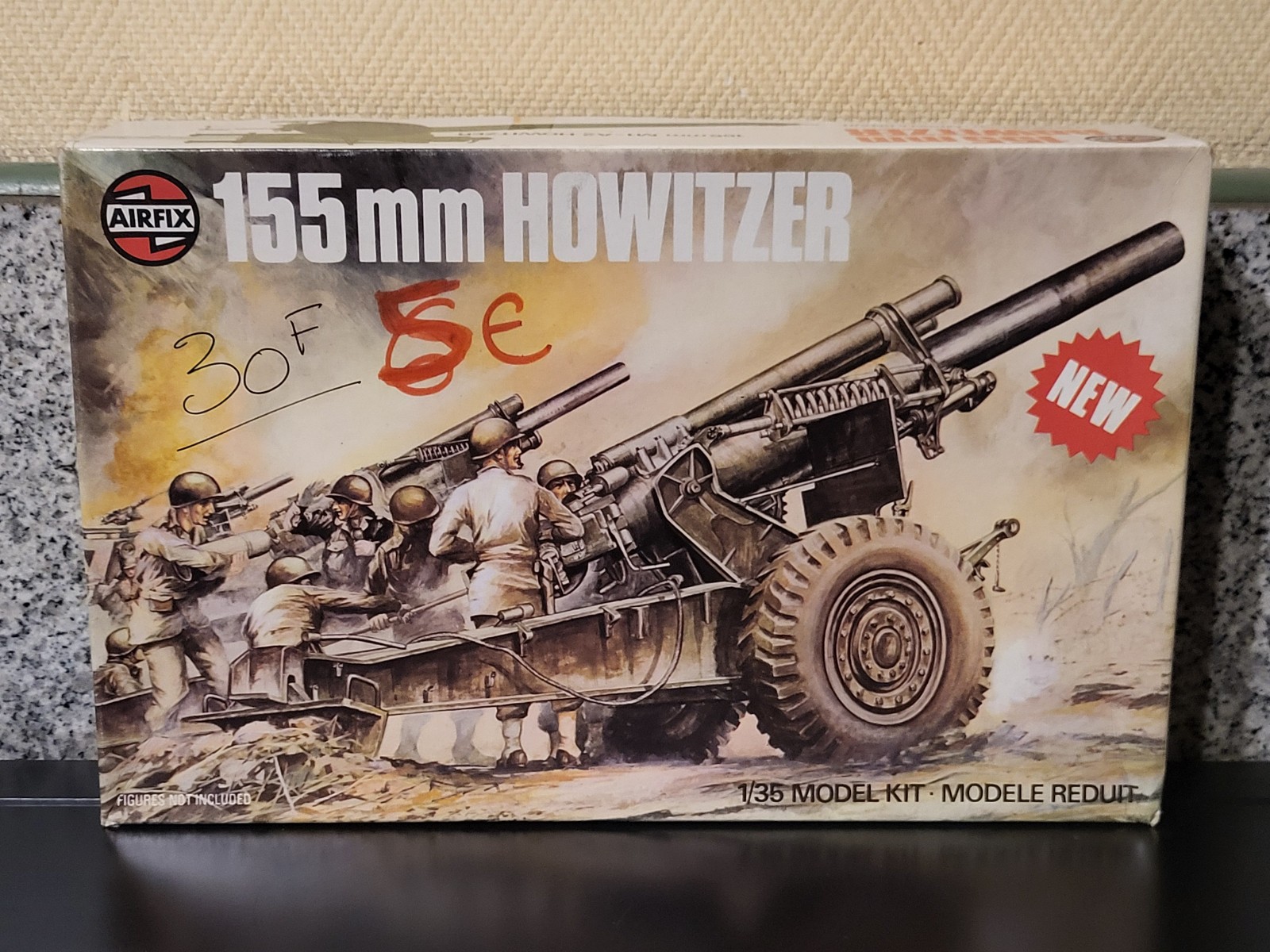 Airfix Howitzer 155 mm maquette 1/35 pour création de diorama militaire