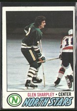 1977-78 Topps Glen Sharpley RC #158 Minnesota North Stars